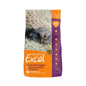 Burgess Excel Guinea Pig Nuggets with Blackcurrant & Oregano, 15kg bag.